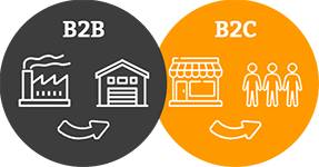 B2B/B2C webshop készítés
